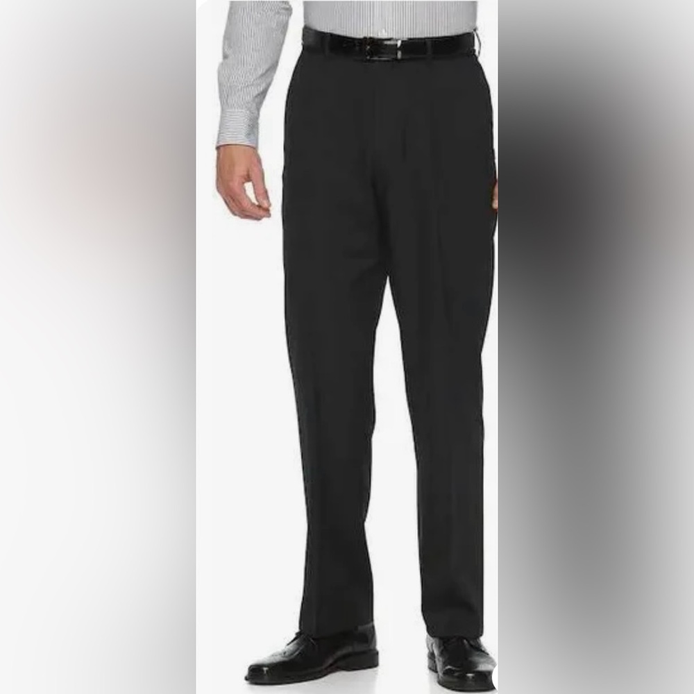 Croft & Barrow Men's Black Dress Pants 38W x 32L